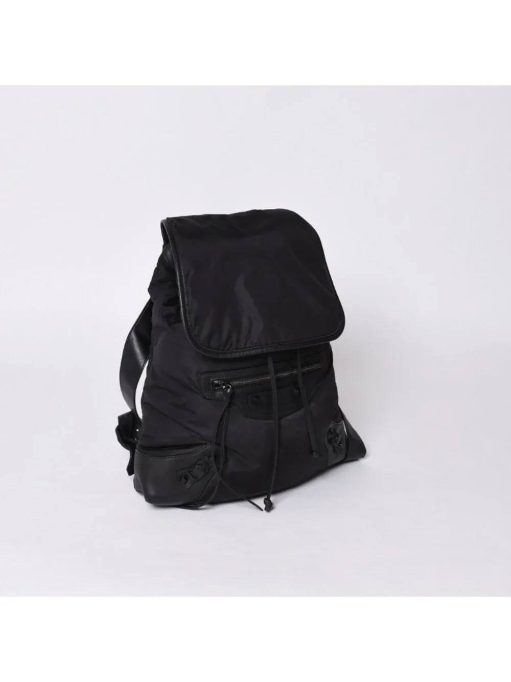 Balenciaga Classic Traveler Backpack Nylon Black